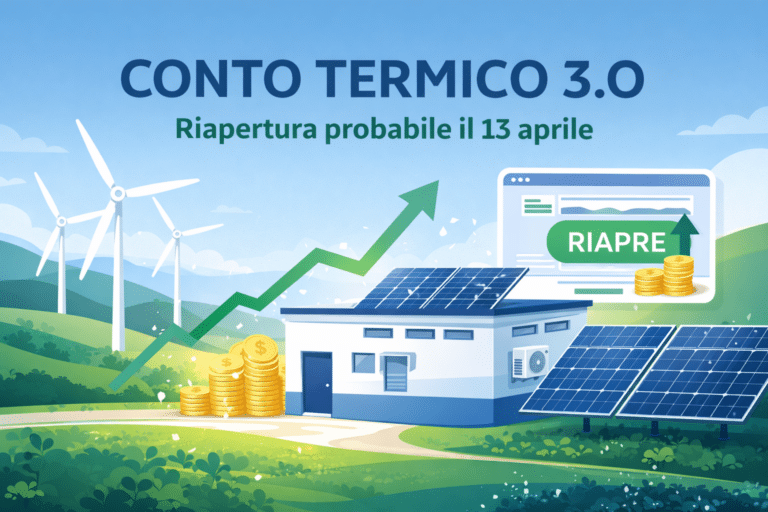 Conto Termico 3.0: verso la riapertura del portale GSE dopo lo stop
