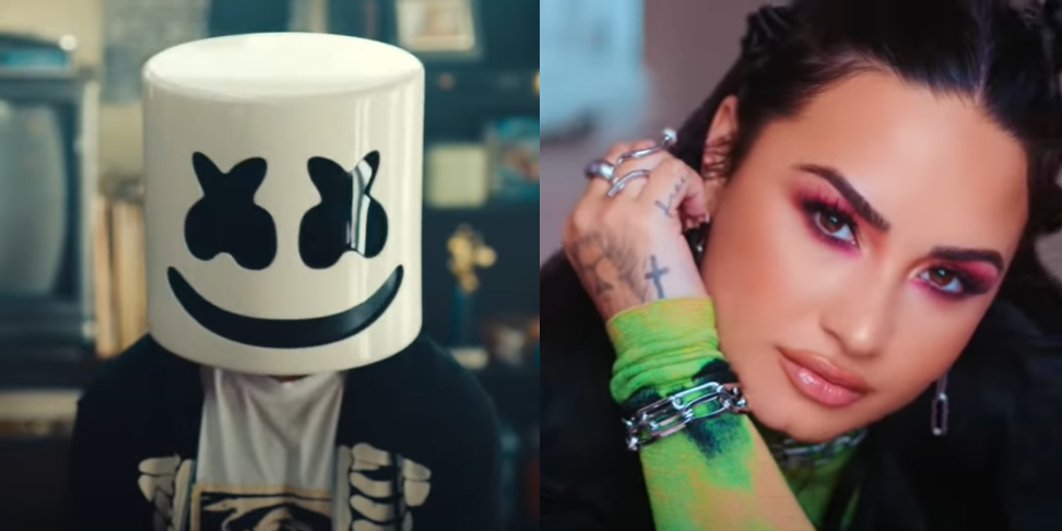 Marshmello e Demi Lovato â Ok not to be ok: audio, video ...
